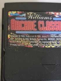 Williams arcade classics From Game.com