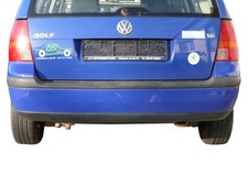 VW Golf 4 Bora Kombi Stoßstange hinten Heckstoßstange Stoßfänger blau LA5C