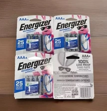 16 Energizer AAA Ultimate Lithium Batteries SIXTEEN FACTORY SEALED EXP 2050