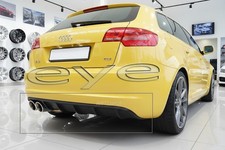SPOILER / VALANCE / DIFFUSEUR PARE CHOC ARRIÈRE AUDI A3 8P RS3 LOOK 2008-2012