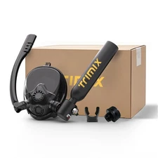 Trimix Mini 0.5L Scuba Diving Lung Tank with Snorkeling mask Cylinder 6-10Mins