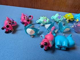 18 hatchimals zebra, narwhal, porcupine, hippo, elephant, fox, dogs, cats, birds