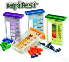 Soil Test Kit Tester pH Test Light NPK Levels Rapitest Ground #1601 (40 Test)