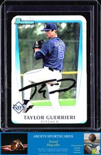 2011 Bowman Draft Picks & Prospects *Taylor Guerrieri **Card #BDPP38** AUTO