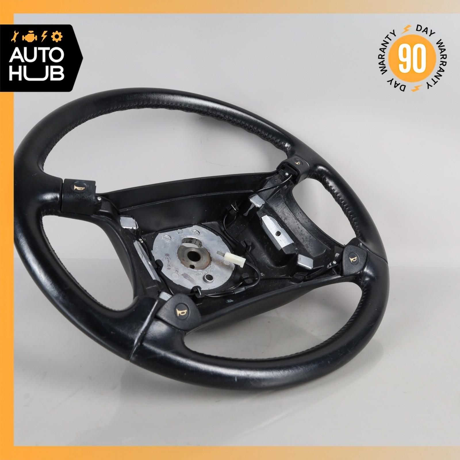 Bentley Eight 1990-1992 Steering wheel Black
