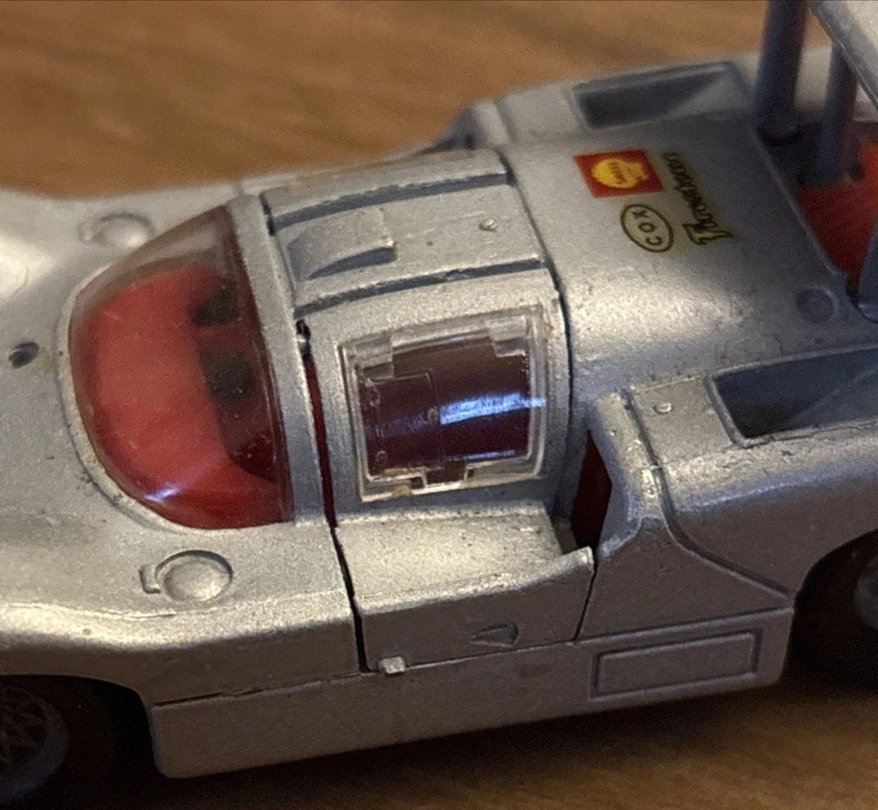 Solido 169 Chaparral 2F color plata con calcomanía #7 hecha en Francia escala 1/43 Foto 4 de 4