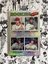 2026 Topps Heritage - Yanquiel Fernandez, Petey Halpin, Jakob Marsee  Chrome 