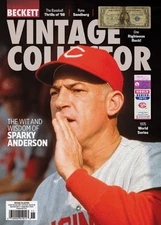 New October/November 2025 Beckett Vintage Collector Price Guide, Sparky Anderson