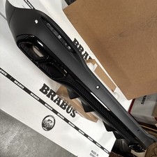 OEM  Mercedes Benz GLS 63 AMG Rear Bumper Diffuser A1678857805 With Exhaust Tip