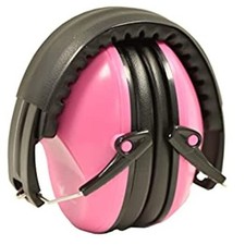 Noise Cancelling Earmuffs, Adjustable Hearing Protection, 26dB Pink Earmuff