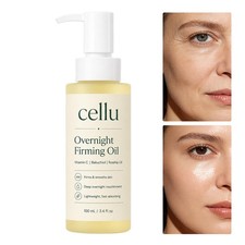 3.38 fl ozCellu Overnight Firming Body Oil 100ml, Vitamin C, Bakuchiol, Rosehip