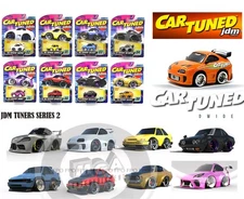 CarTuned Series 2 JDM Assortment Complete Set Of 8 Car Tuned 1/64 NO CHASE
