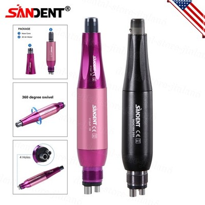 Dental Hygiene Prophy Handpiece Air Motor 4Holes 4:1 Nose Cone 360°Swivel
