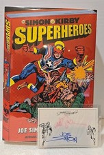 The Simon and Kirby Library: Superheroes w/ Joe Simon & Neil Gaiman Autograped