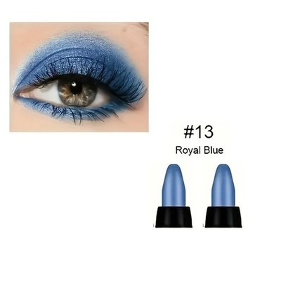 16 Colors Pearlescent Glitter Eyeliner Waterproof Long-Lasting Non-Smudge Makeup