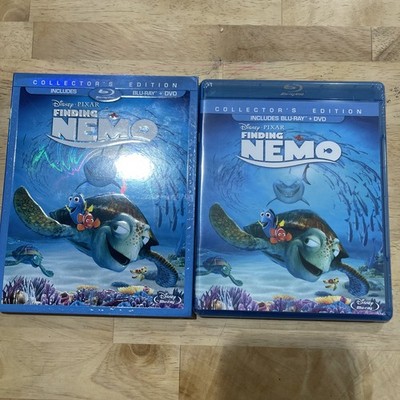 Finding Nemo (Blu-ray+DVD, 2012, 3-Disc Collector's Edition) NEW with Slipcover