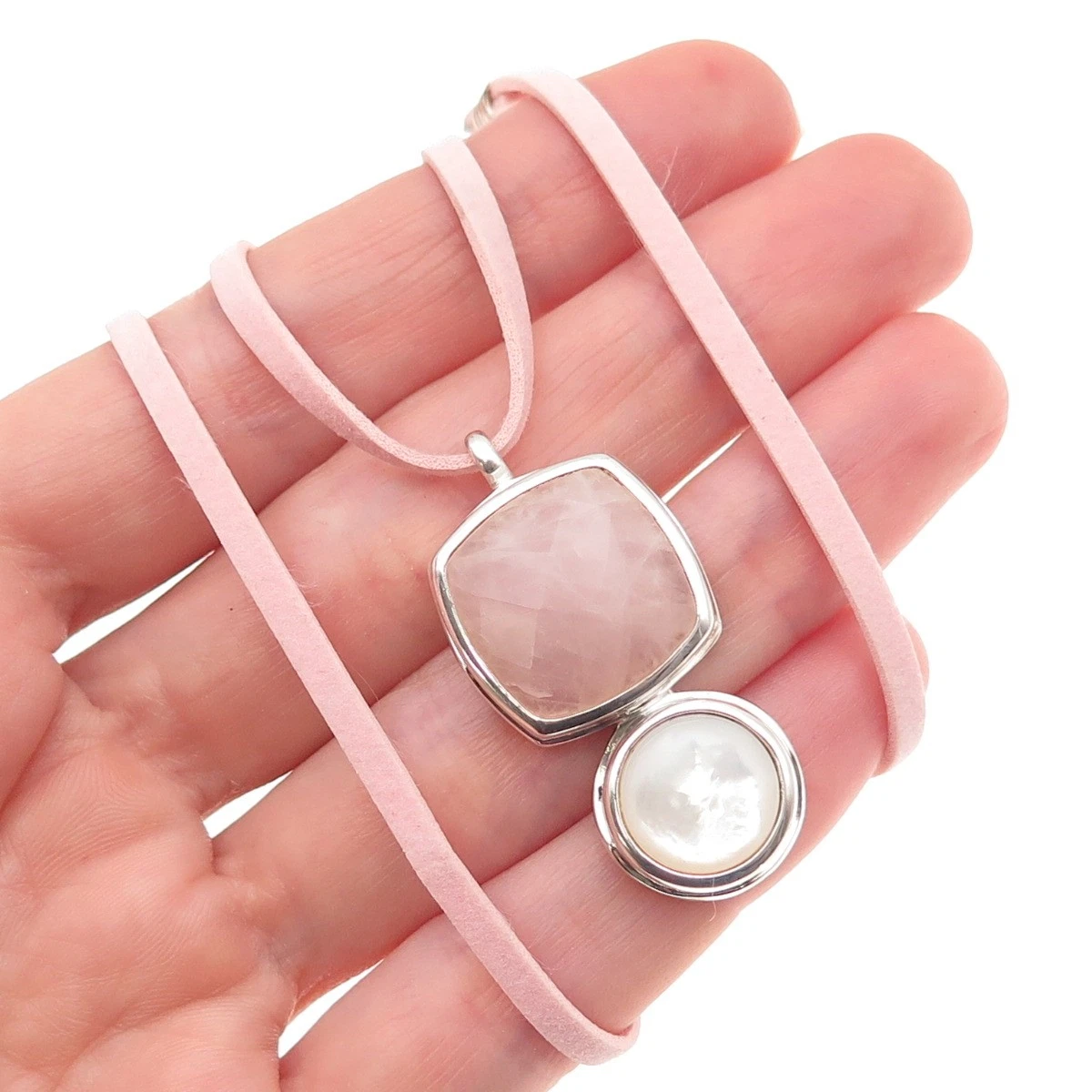 ELLE Gemstone Sterling Silver Fine Necklaces & Pendants for sale