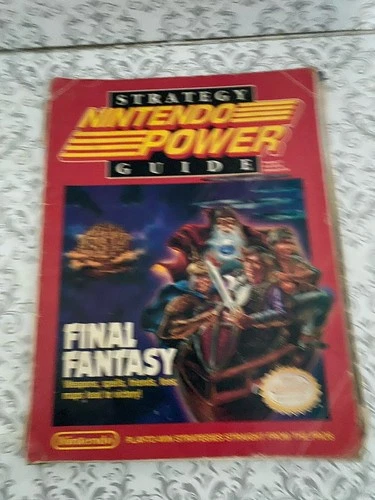 Nintendo Power Strategy Guide Final Fantasy 1990 Volume 17 Vintage no poster