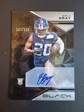 2023 Panini Black Rookies Auto 81/199 Eric Gray #156 Auto 18yu