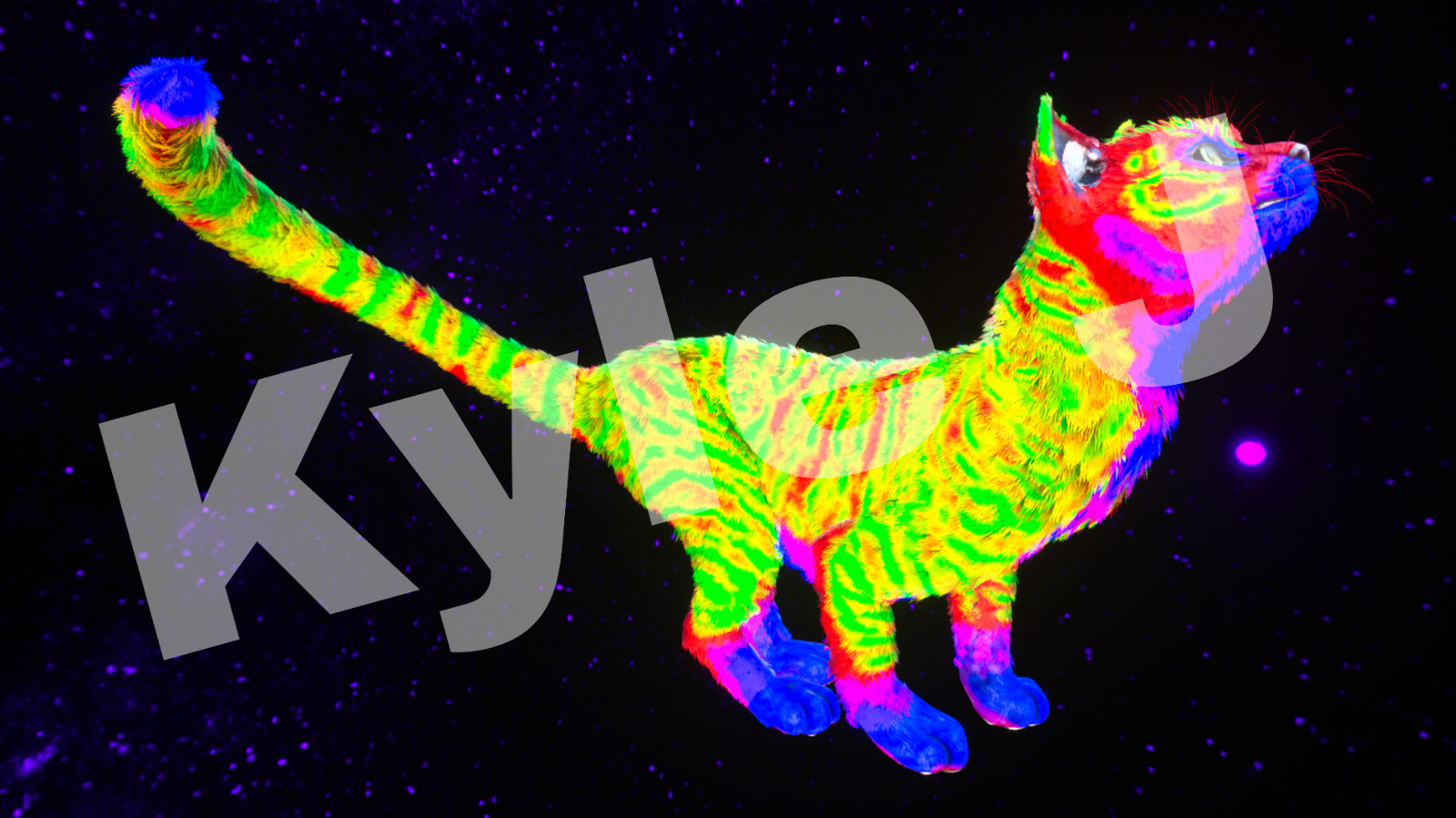 ark survival ascended pve thermal/rainbow cat baby pair