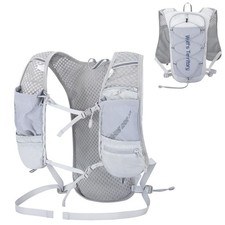 Azarxis Hiking Hydration Pack 5L Running Backpack Daypack Vest with 2L Water ...