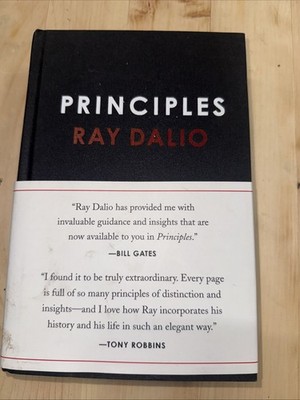 Principles: Life and Work by Ray Dalio Hard Cover Excellent condition