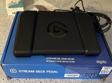 Elgato Stream Deck Pedal 3-Button Foot Controller for Streaming