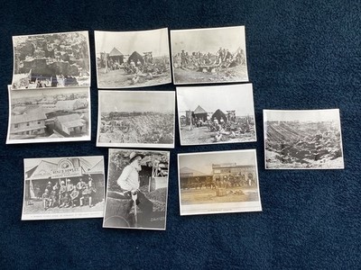 Vintage 10 Press release photos of Kimberley Diamond Mine South Africa 1875