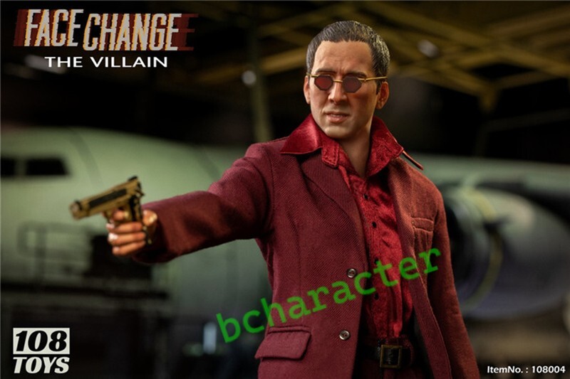 ▼▼108TOYS Face Change THE VILLAIN Castor Troy 1/6 アクションフィギュア 108004 ▽▽108TOYS Face Change THE VILLAIN Castor Troy 1/6