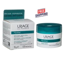 Uriage Hyseac SOS Paste - Local Skin Care 15g /  .5oz  EXP 03/2028