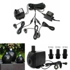 1500 l/h Springbrunnenpumpe 3 x Weiß LED-Beleuchtung mit LED-Ring Keine Geräusch