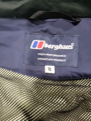 Berghaus Gore Tex Jacket Women's Hooded Sz.8 high performance mountain gear EUC - Picture 11 of 11