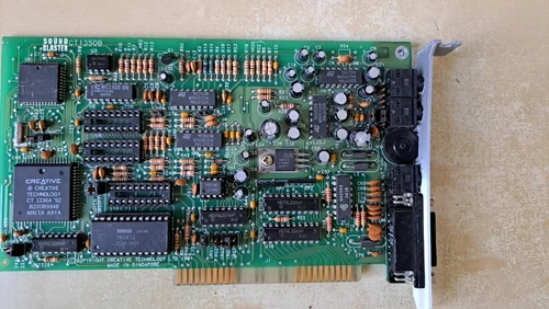 8bit ISA sound card - Creative Sound Blaster 2.0 CT1350B - Yamaha YM3812 (OPL2)