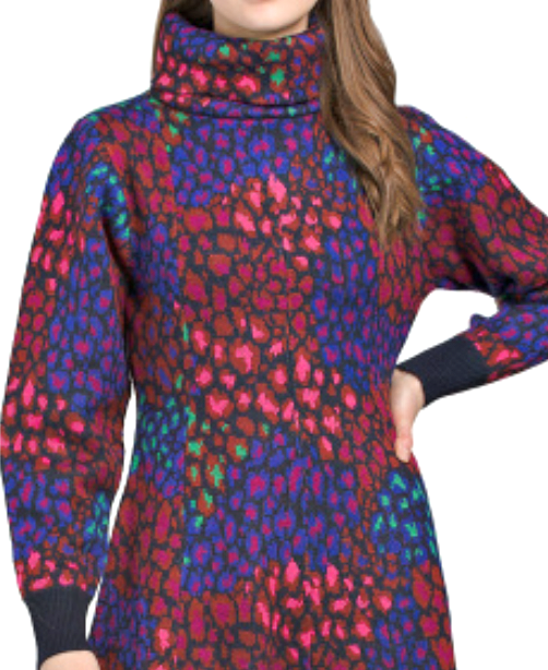 riu Bicolor knit dress ブラック 9/9まで限定価格 riu Bicolor knit dress ブラック