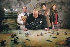 IAN MCNEICE signed Autogramm 20x30cm DOCTOR WHO in Person autograph COA