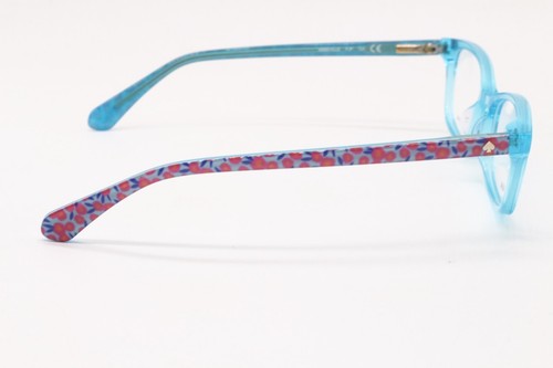 NEW KATE SPADE NEW YORK PJP TEAL PINK AUTHENTIC DESIGNER EYEGLASSES 48-15 - 第 3/4 張圖片