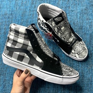 vans leopard plaid