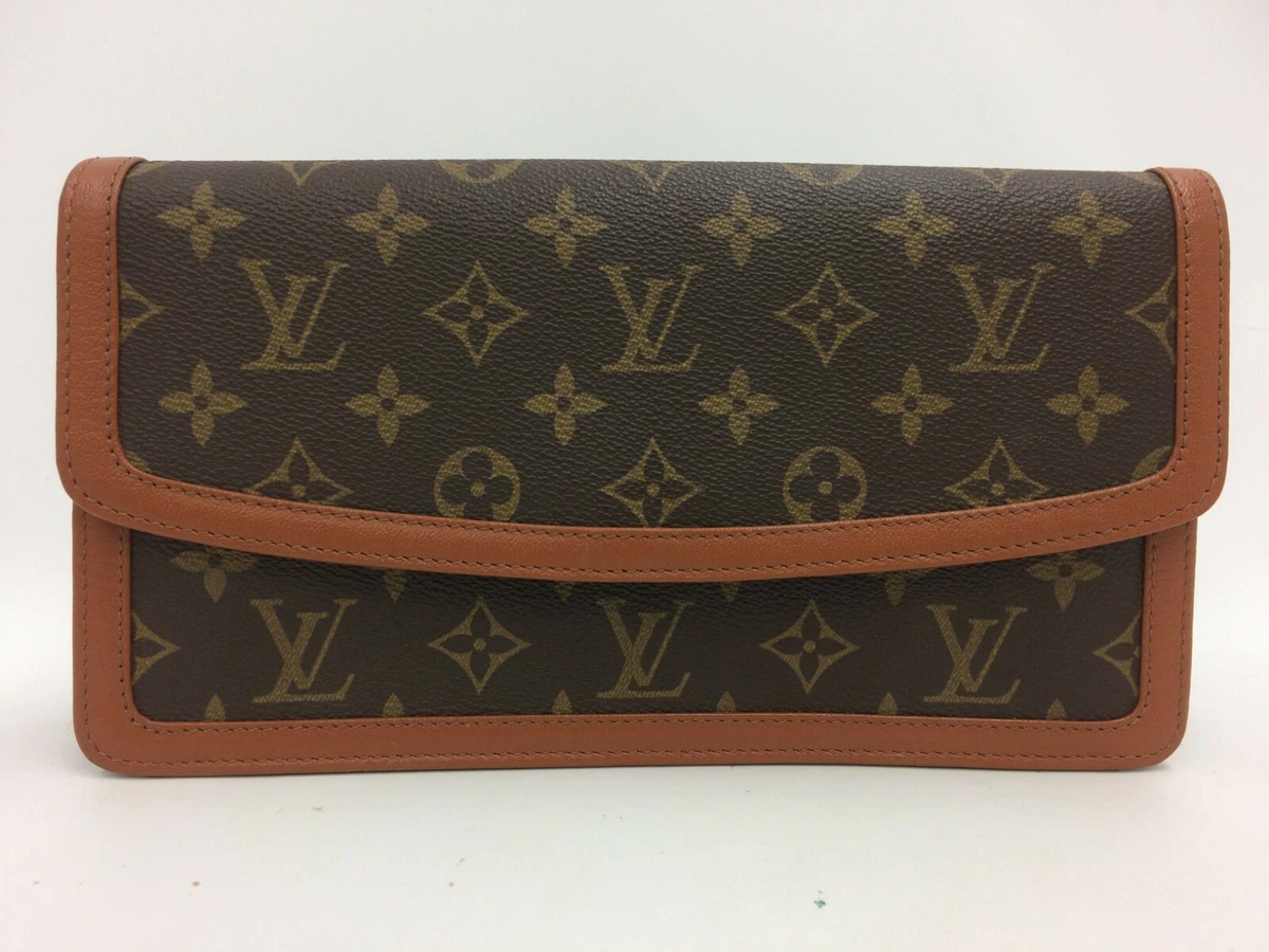 Louis Vuitton Vintage Monogram Canvas Pochette Dame GM Clutch Bag