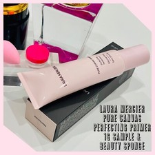 LAURA MERCIER Pure Canvas Perfecting PRIMER 1g+ Beauty Sponge