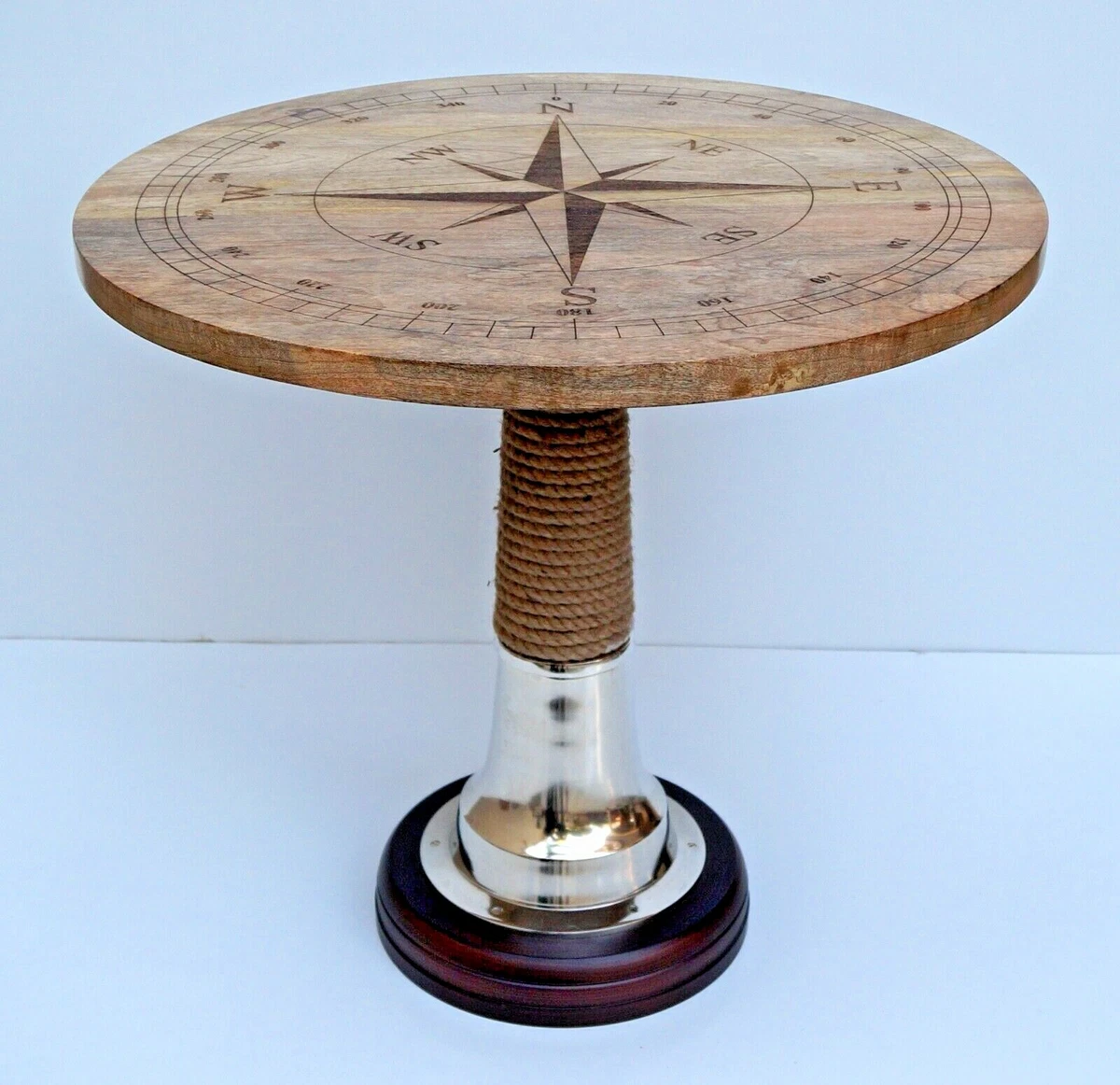 Round nautical coffee table deals