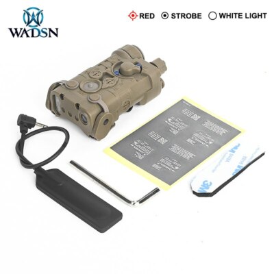 WADSN Tactical NGAL Red/Green/Blue Dot Laser Aiming Flashlight