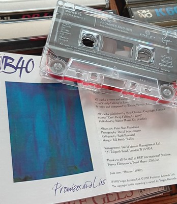 UB40 Promises and Lies Musikkasette
