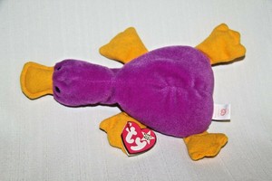 purple platypus beanie baby