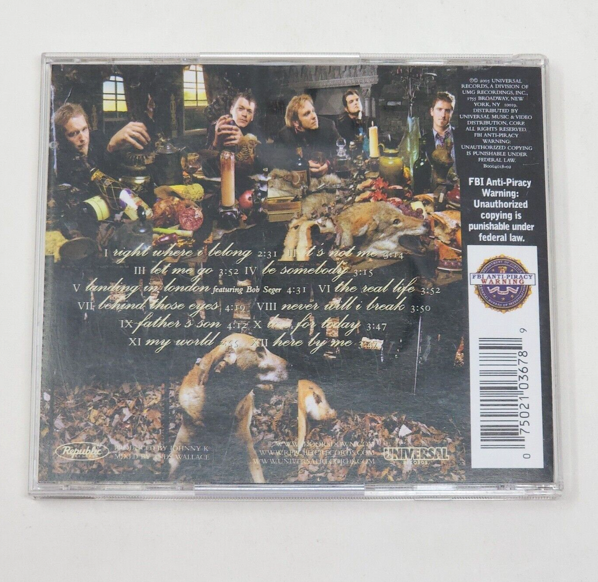3 Doors Down - Seventeen Days (CD, 2005) 75021036789| eBay