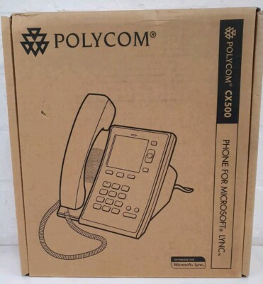 Original Polycom CX500 IP Telefon - HD Audio, Gigabit Ethernet inkl MwSt