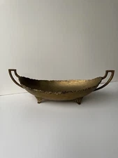 Tray Bowl Brass Metal Mexico MID CENTURY Plate Los Castillo, Salvador Teran Era