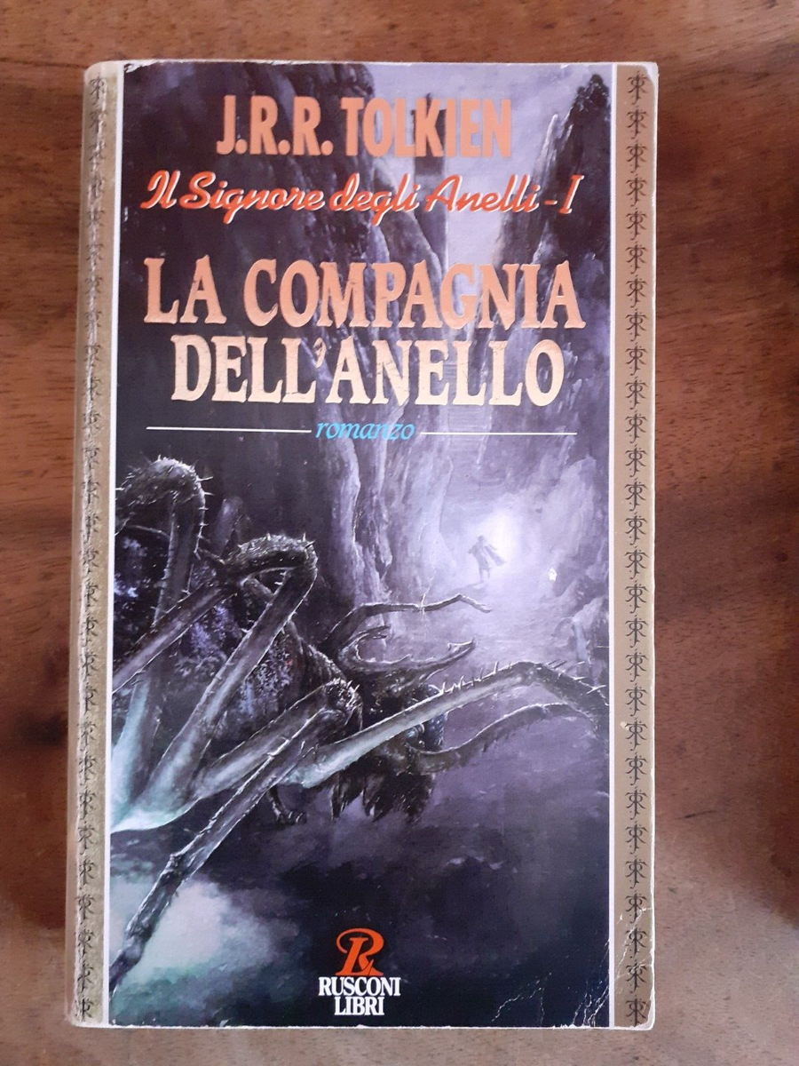 TOLKIEN LA COMPAGNIA DELL'ANELLO RUSCONI 1993
