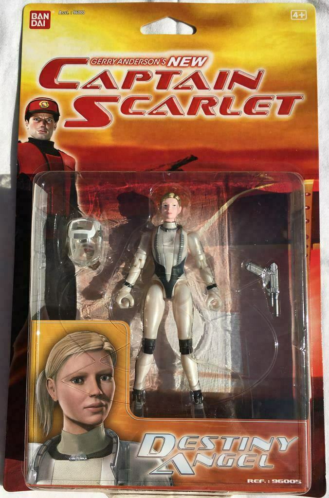 New Captain Scarlet Action Figure - Destiny Angel - Gerry New Captain Scarlet Action Figure - Destiny Angel - Gerry