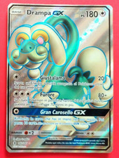 Carta Pokemon Drampa Gx Full Art - Guardiani Nascenti 142/145 Italiano