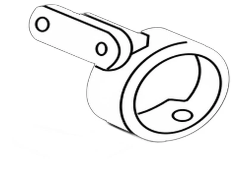 Soporte de cojinete de eje de transmisión OEM Toyota Camry Lexus ES350 RX350 43457-33030 Foto 3 de 3